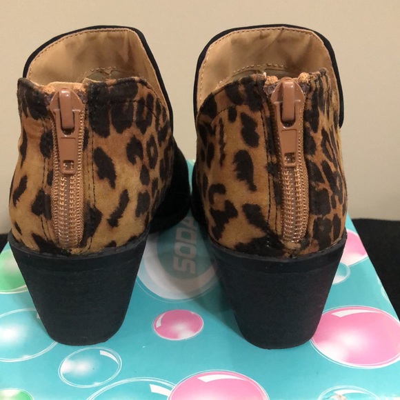 Soda Wedge Heels Cheeta Loleopard - Picture 2 of 4